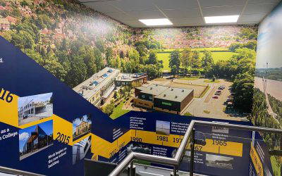 The Hessle Academy Case Study | Secondary School Wall Art