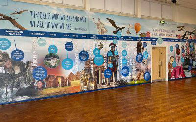 Hunningly Primary School Case Study | History Wall Art