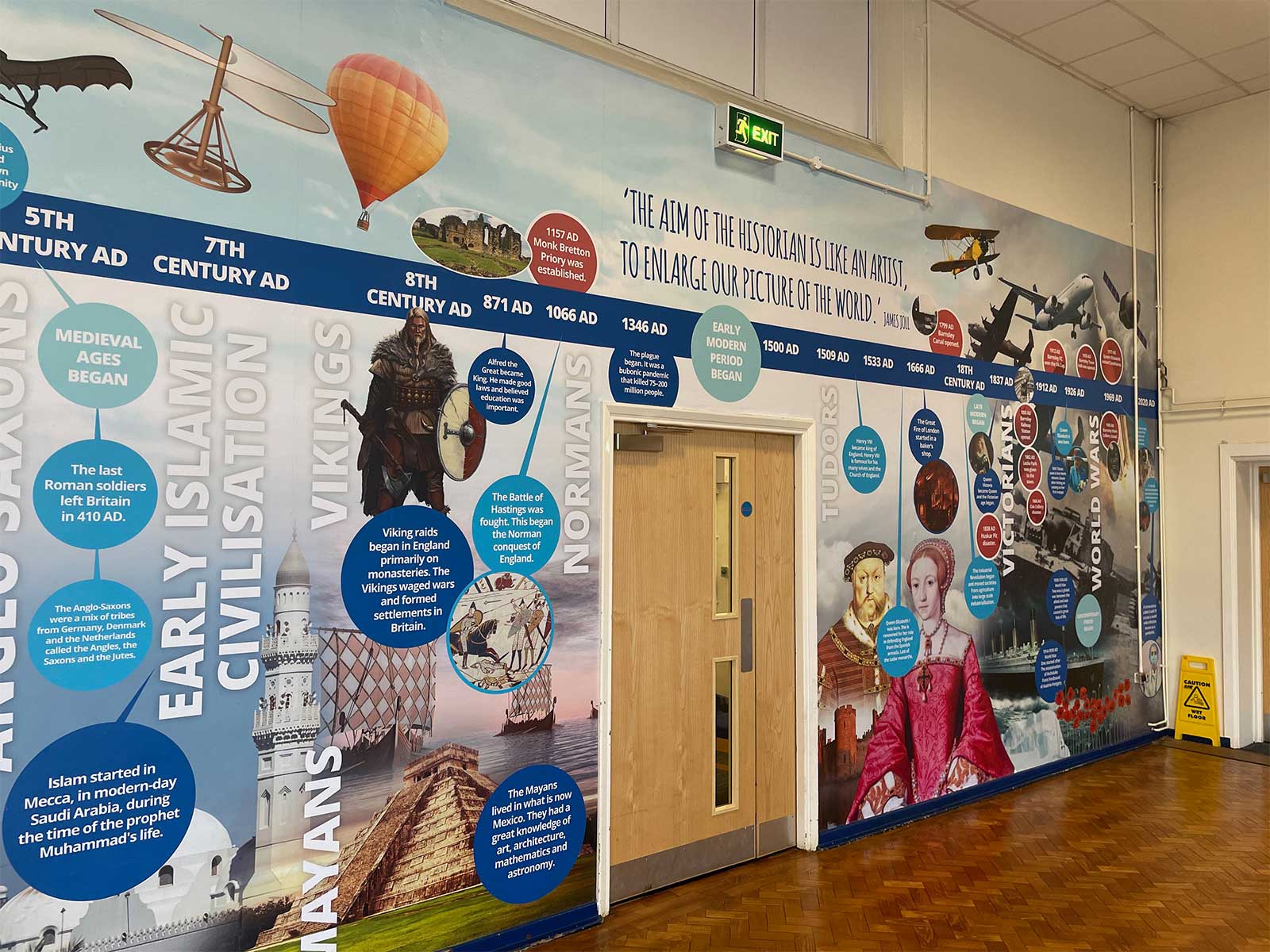 Pupils interacting with the learning environment design features in a Barnsley primary school.