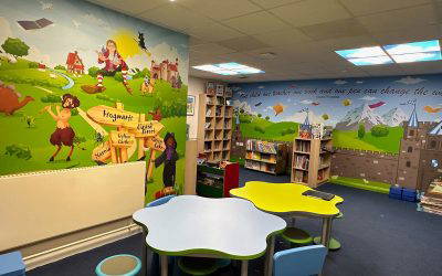 South Hylton Primary Academy Case Study – Primary School Library Mural