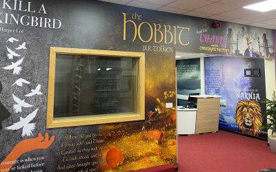 Rivington and Blackrod Library Wall Art Case Study
