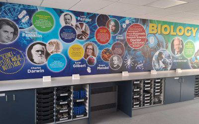 Driffield School Case Study | Science Classroom Murals
