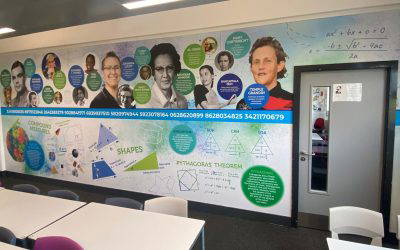 Star Academies Maths Classroom Wall Art Case Study