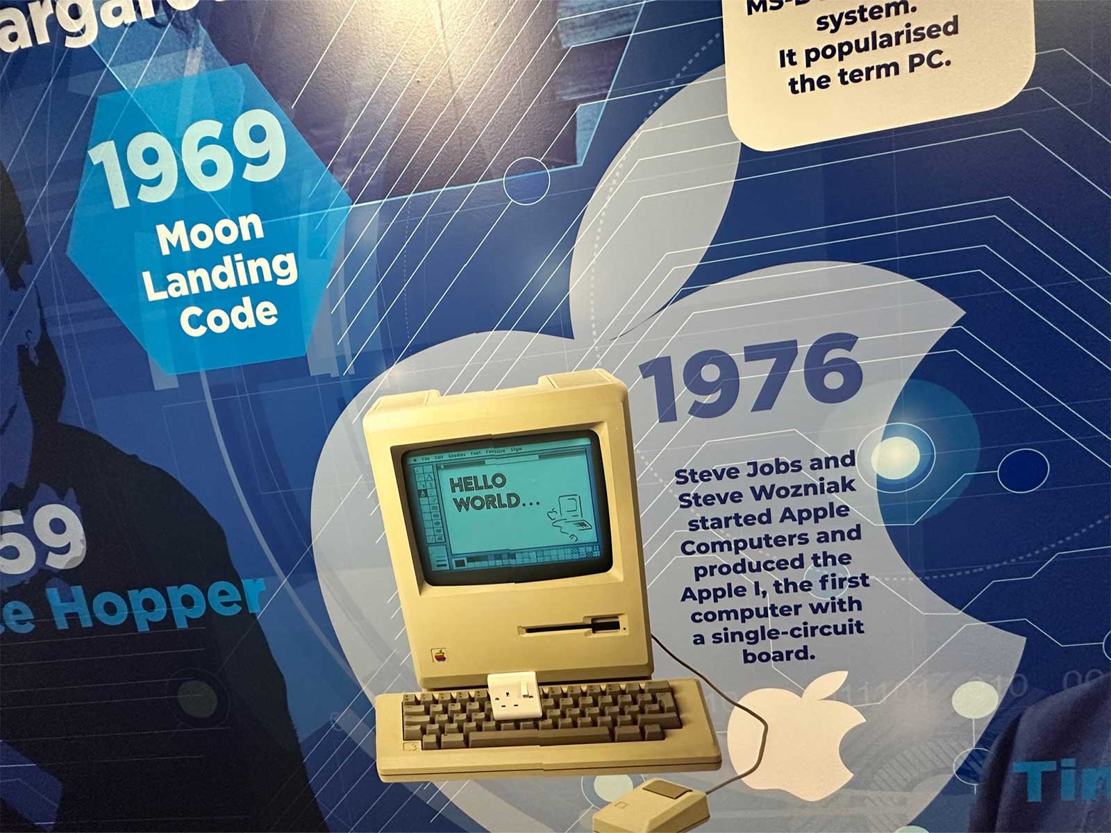 Computer science history timeline inspiring girls in secondary school computing