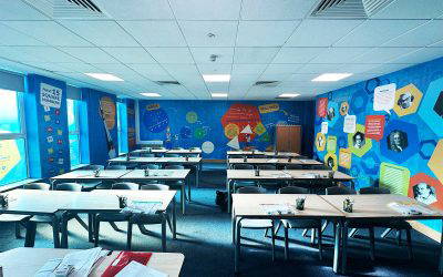 Maths Classroom Wall Art Case Study | Sheffield