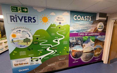 How Bespoke World Maps Can Transform Geography Corridors