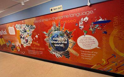 MFL Wall Art Case Study | Reddish Vale High School